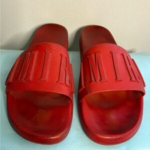 Amiri Logo Slides Red Men’s US 11 EU 44
